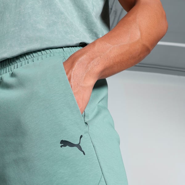 PUMATECH Men's 9" Shorts, Green Moon, extralarge-IND